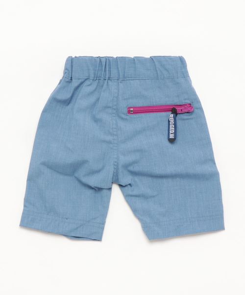 RUGGEDWORKS(ラゲッドワークス)の「ポリデニムポケッタブルハーフパンツ(その他パンツ・キッズ・ダークインディゴブルー/コバルトブルー・120cm/90cm/110cm/140cm/100cm/130cm/80cm)」の3枚目の写真