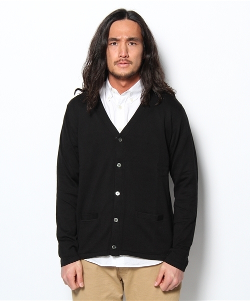 BEAMS（ビームス）の「○O.12G EMB C/GN（カーディガン/ボレロ・メンズ・ライトグレー/ブラック/ネイビー・SMALL/MEDIUM/LARGE/X-LARGE）」の4枚目の写真