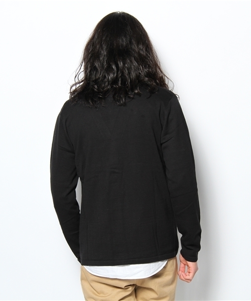 BEAMS（ビームス）の「○O.12G EMB C/GN（カーディガン/ボレロ・メンズ・ライトグレー/ブラック/ネイビー・SMALL/MEDIUM/LARGE/X-LARGE）」の6枚目の写真