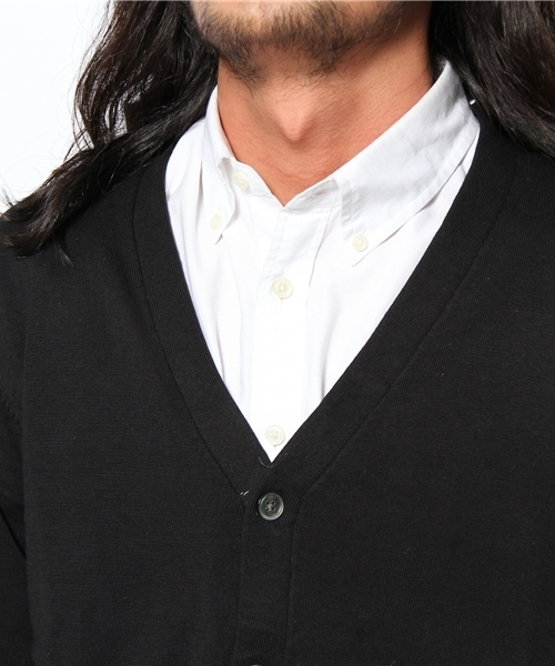 BEAMS（ビームス）の「○O.12G EMB C/GN（カーディガン/ボレロ・メンズ・ライトグレー/ブラック/ネイビー・SMALL/MEDIUM/LARGE/X-LARGE）」の7枚目の写真