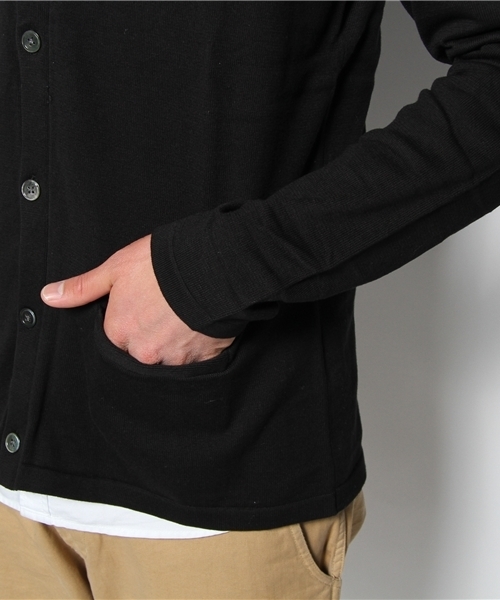 BEAMS（ビームス）の「○O.12G EMB C/GN（カーディガン/ボレロ・メンズ・ライトグレー/ブラック/ネイビー・SMALL/MEDIUM/LARGE/X-LARGE）」の8枚目の写真