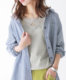 n'OrLABEL | 『襟元レースデザインタンク』(タンクトップ)