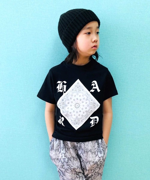 THE CASUAL（カジュアル）の「フロント プリント Tシャツ キッズ（Tシャツ/カットソー・キッズ・L/C/R/B/F/T/A/J/Q/N/M/S/D/H/G/P/I/O/K/E・100/120/110/130）」の21枚目の写真