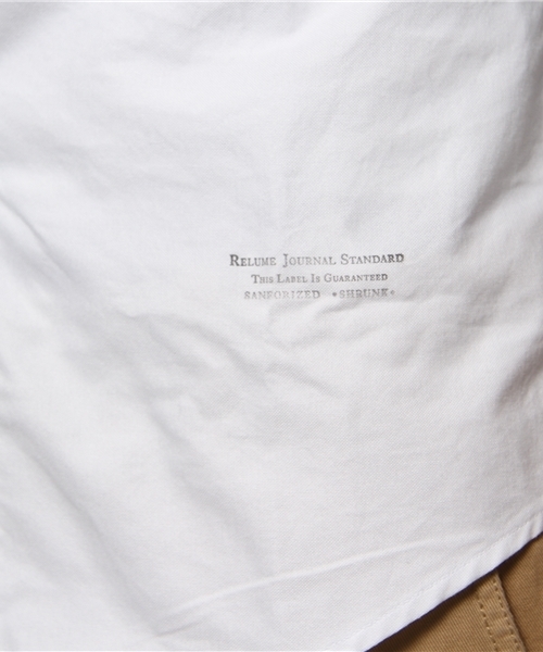 JOURNAL STANDARD relume(ジャーナルスタンダード レリューム)の「カスタムオックスフォードボタンダウンシャツ #(シャツ/ブラウス・メンズ・ネイビー/ホワイト/ブルー系その他・X-LARGE/LARGE/SMALL/MEDIUM)」の10枚目の写真