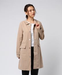 HERRINGBONE CLUB（ヘリンボーンクラブ）の「CHIOCCIOLA/キオッチョラ リバティプリント パッカブルコート（ステンカラーコート）」