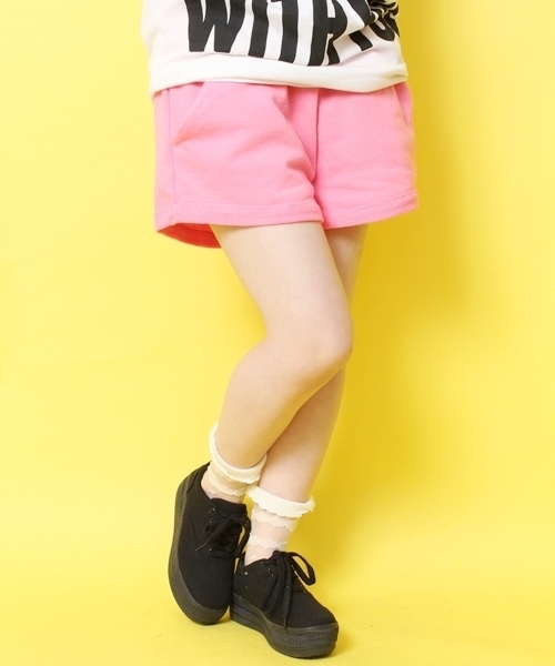 WEGO（ウィゴー）の「WEGO/スウェットショートパンツ（その他パンツ・レディース・ライム/ブルー/ライトピンク/オフホワイト/ブラック・FREE）」の5枚目の写真