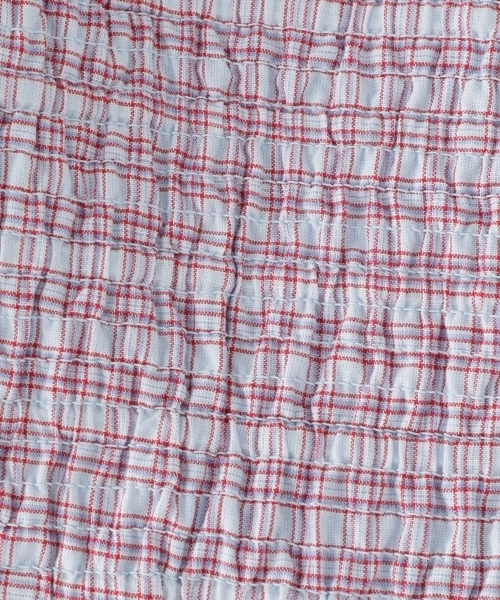 LOWRYS FARM（ローリーズファーム）の「チェックシャーリングブラウス　796640（シャツ/ブラウス・レディース・オフホワイト/イエロー/ブルー・MEDIUM/LARGE）」の14枚目の写真