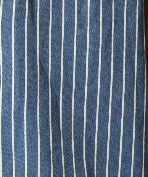 GLOBAL WORK(グローバルワーク)の「デニムシャツ半袖/788441(シャツ/ブラウス・メンズ・スカイブルー/ブルー/ブルー系その他7・LARGE/SMALL/X-LARGE/MEDIUM)」の13枚目の写真