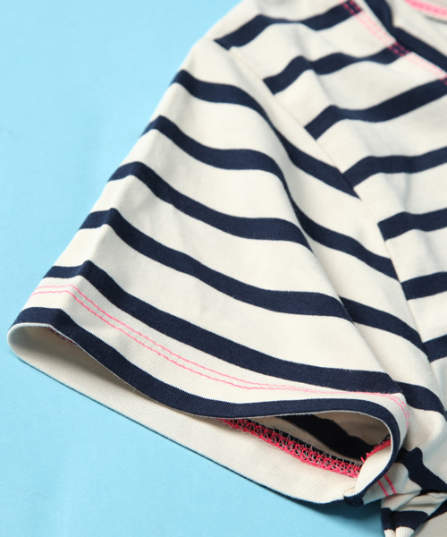 coen(コーエン)の「ボーダーベアマキシワンピース(ワンピース・レディース・Navy/MD.Gray/Off White・MEDIUM/LARGE)」の5枚目の写真