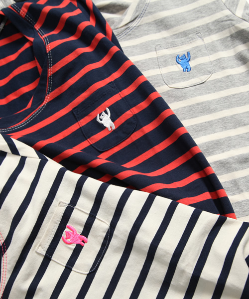 coen(コーエン)の「ボーダーベアマキシワンピース(ワンピース・レディース・Navy/MD.Gray/Off White・MEDIUM/LARGE)」の8枚目の写真