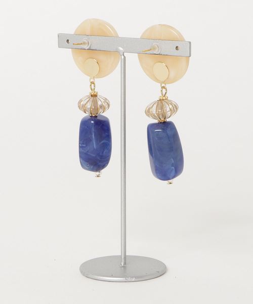 tone(トーン)の「【manatula】アンティーク大振りカボションピアス(ピアス(両耳用)・レディース・その他1/その他2/その他3/その他4・FREE)」の5枚目の写真