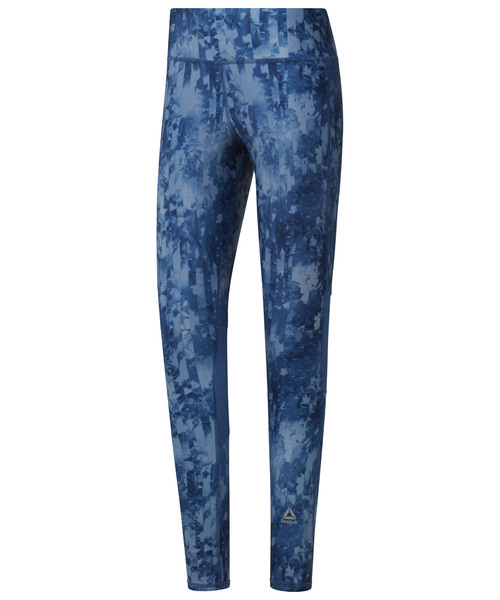 Reebok(リーボック)の「ランニング ロングタイツ(レギンス/スパッツ・レディース・ライトグレー/ブルー・MEDIUM/X-LARGE/X-SMALL/XXX-LARGE/XXXXX-LARGE)」の6枚目の写真