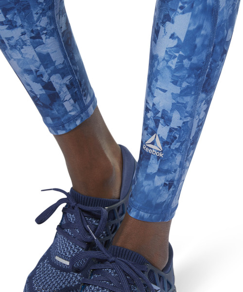 Reebok(リーボック)の「ランニング ロングタイツ(レギンス/スパッツ・レディース・ライトグレー/ブルー・MEDIUM/X-LARGE/X-SMALL/XXX-LARGE/XXXXX-LARGE)」の10枚目の写真