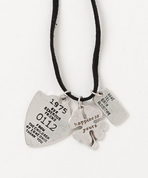 GGD SELECT(ジージーディー セレクト)の「GGD / レザーロングネックレス リング コイン 3連リング(ネックレス・メンズ・シルバー/ゴールド/シルバー系その他/ゴールド系その他/A/B/シルバー系その他2/シルバー系その他3/シルバー系その他4/シルバー系その他5/シルバー系その他6/シルバー系その他7/ゴールド系その他2/ゴールド系その他3/ゴールド系その他4/ゴールド系その他5/ゴールド系その他6/ゴールド系その他7/C/D/E/F/G/H/I/J/Q/L/P/R/K/N/O/M・FREE)」の4枚目の写真