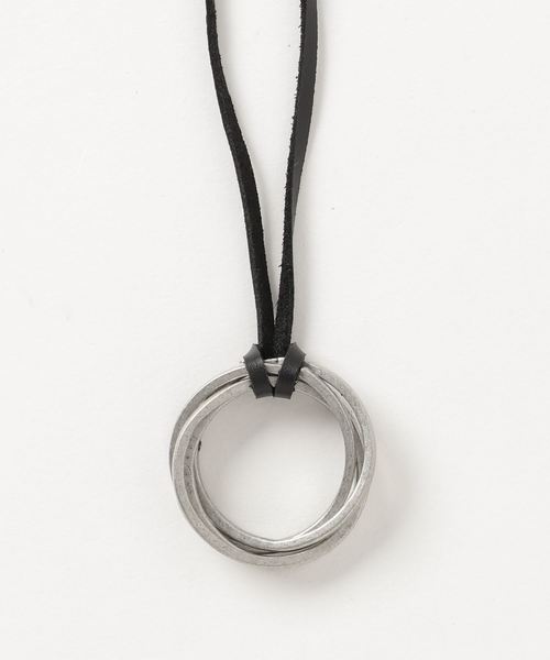 GGD SELECT(ジージーディー セレクト)の「GGD / レザーロングネックレス リング コイン 3連リング(ネックレス・メンズ・シルバー/ゴールド/シルバー系その他/ゴールド系その他/A/B/シルバー系その他2/シルバー系その他3/シルバー系その他4/シルバー系その他5/シルバー系その他6/シルバー系その他7/ゴールド系その他2/ゴールド系その他3/ゴールド系その他4/ゴールド系その他5/ゴールド系その他6/ゴールド系その他7/C/D/E/F/G/H/I/J/Q/L/P/R/K/N/O/M・FREE)」の6枚目の写真