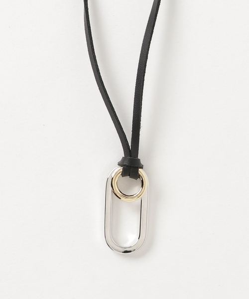 GGD SELECT(ジージーディー セレクト)の「GGD / レザーロングネックレス リング コイン 3連リング(ネックレス・メンズ・シルバー/ゴールド/シルバー系その他/ゴールド系その他/A/B/シルバー系その他2/シルバー系その他3/シルバー系その他4/シルバー系その他5/シルバー系その他6/シルバー系その他7/ゴールド系その他2/ゴールド系その他3/ゴールド系その他4/ゴールド系その他5/ゴールド系その他6/ゴールド系その他7/C/D/E/F/G/H/I/J/Q/L/P/R/K/N/O/M・FREE)」の8枚目の写真