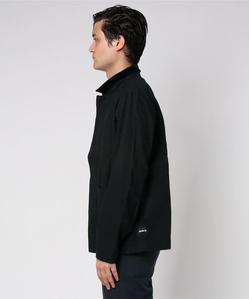 Hurley (ハーレー)の「M HRLY FRENCHIE JKT/ハーレー ジャケット アウター(その他アウター・メンズ・ブラック/ネイビー・SMALL/MEDIUM/LARGE)」の3枚目の写真