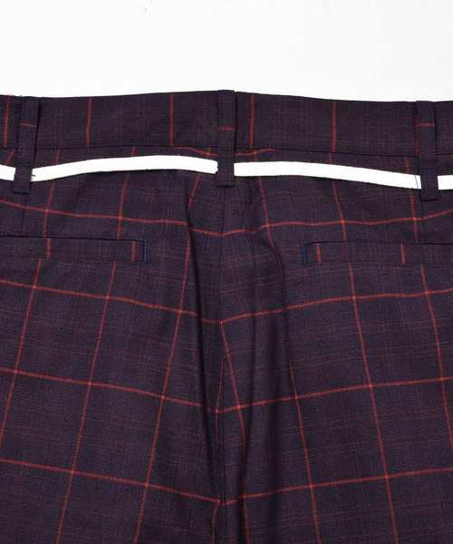 MinoriTY(マイノリティ)の「シューレースベルトバルーンワイドチェックパンツ/紐ベルト トラウザー(その他パンツ・メンズ・ベージュ/ネイビー/ワイン・M/L)」の13枚目の写真