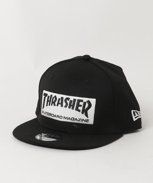 New Era ニューエラ の New Era ニューエラ Youth 9fifty Thrasher スラッシャー ステッカー キャップ Wear