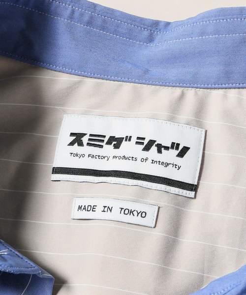JOINT WORKS（ジョイントワークス）の「スミダシャツ SWITCH REG LS SHIRT 02（シャツ/ブラウス・メンズ・ホワイト/ブルー・MEDIUM/LARGE）」の6枚目の写真