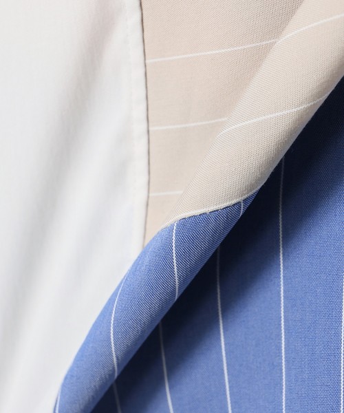 JOINT WORKS（ジョイントワークス）の「スミダシャツ SWITCH REG LS SHIRT 02（シャツ/ブラウス・メンズ・ホワイト/ブルー・MEDIUM/LARGE）」の4枚目の写真
