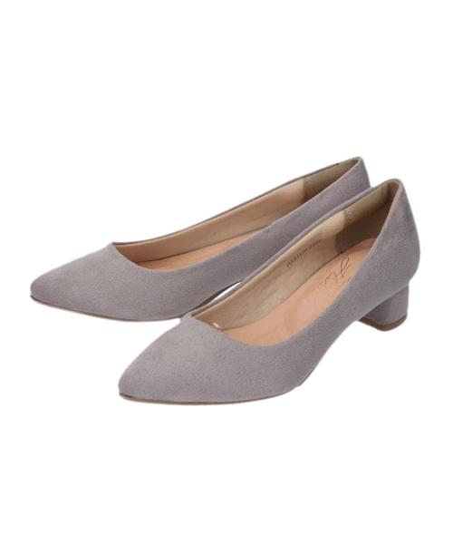 AMERICAN HOLIC（アメリカンホリック）の「フェイクスエードベーシックパンプス＊（パンプス・レディース・ブラック/ネイビー/ピンク/ベージュ系その他・S/M/L）」の7枚目の写真