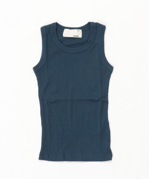 THE CASUAL(カジュアル)の「テレコレギュラータンクトップ キッズ(タンクトップ・キッズ・ブラック/オフホワイト/チャコールグレー/杢グレー/グリーン/カーキ/ネイビー/マスタード/ピンク/レッド・110cm/150cm/140cm/160cm/130cm/120cm)」の18枚目の写真