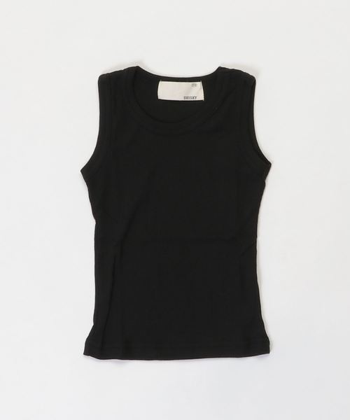 THE CASUAL(カジュアル)の「テレコレギュラータンクトップ キッズ(タンクトップ・キッズ・ブラック/オフホワイト/チャコールグレー/杢グレー/グリーン/カーキ/ネイビー/マスタード/ピンク/レッド・110cm/150cm/140cm/160cm/130cm/120cm)」の16枚目の写真