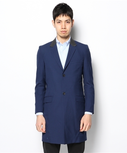 And A(アンドエー)の「WOOLトロチェスターCOAT(チェスターコート・メンズ・グレー/グリーン/ネイビー・44/42)」の4枚目の写真