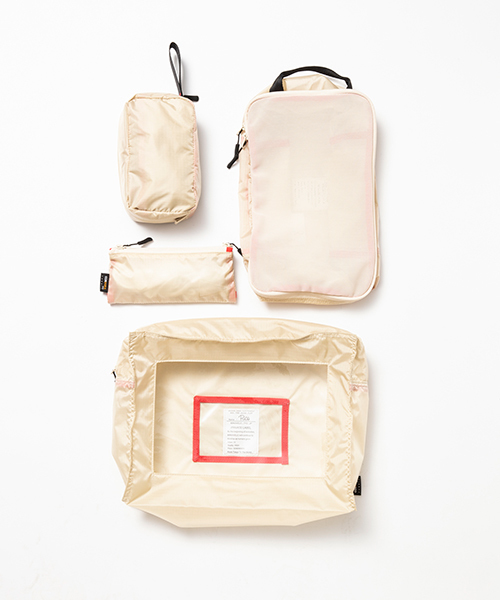 【セール】RICO TRAVEL 4p POUCH SET/トラベルポーチ サブバック（エコバッグ/サブバッグ）｜MAKAVELIC（マキャベリック）