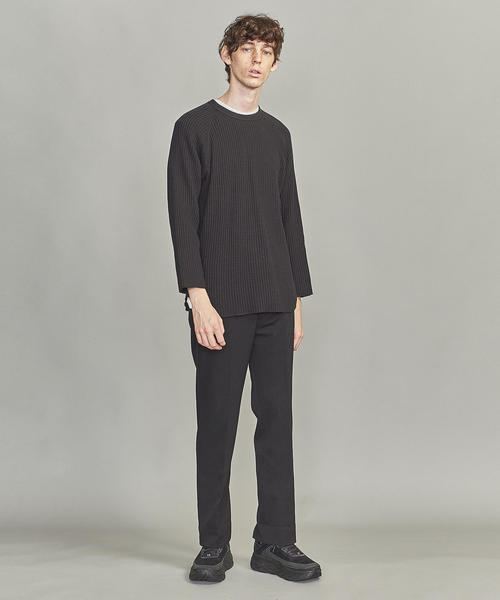 BEAUTY&YOUTH UNITED ARROWS（ビューティーアンドユースユナイテッドアローズ）の「BY 10oz ヘビーウェイト サーマル（Tシャツ/カットソー・メンズ・ホワイト/ライトグレー/ブラック・XL/L/S/M）」の11枚目の写真