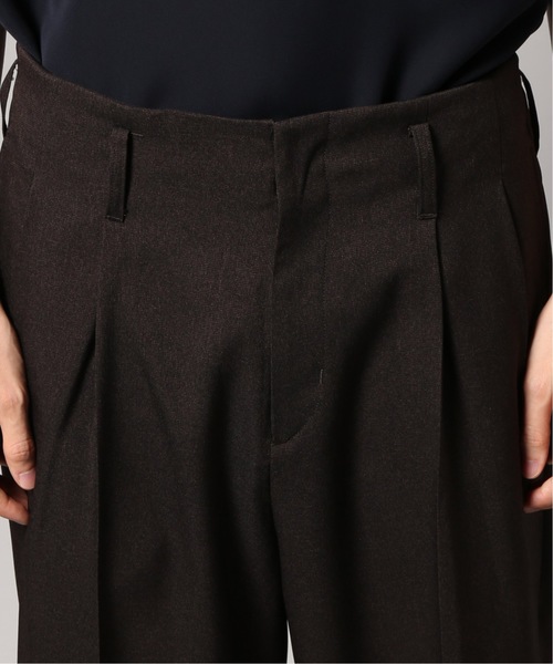 KAIKO（カイコー）の「KAIKO / カイコー WIDE SLACKS（その他パンツ・メンズ・ブラウン/ブラック/チャコールグレー・3/2）」の8枚目の写真