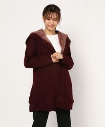 [美品] axes femme 裏ボアカーディガン