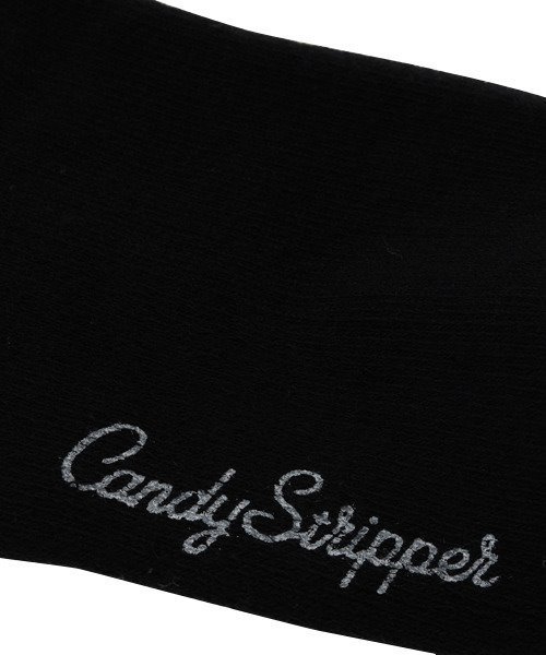 Candy Stripper（キャンディストリッパー）の「GOOF-OFF CANDY RIB ソックス（ソックス/靴下・レディース・ブラック/グレー/オフホワイト・FREE）」の8枚目の写真