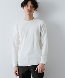 GLOBAL WORK | ドライワッフルＴ/864446(Tシャツ/カットソー)