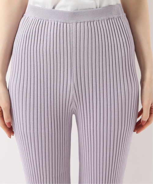 JOINT WORKS(ジョイントワークス)の「リブフレアパンツ(その他パンツ・レディース・ベージュ/パープル/ブラウン・FREE)」の9枚目の写真