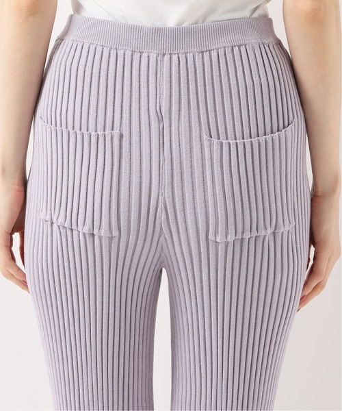 JOINT WORKS(ジョイントワークス)の「リブフレアパンツ(その他パンツ・レディース・ベージュ/パープル/ブラウン・FREE)」の10枚目の写真