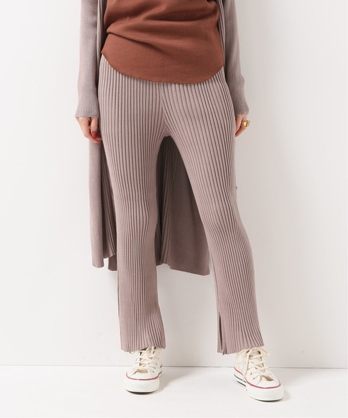 JOINT WORKS(ジョイントワークス)の「リブフレアパンツ(その他パンツ・レディース・ベージュ/パープル/ブラウン・FREE)」の20枚目の写真