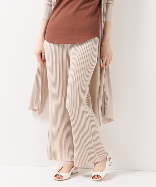 JOINT WORKS(ジョイントワークス)の「リブフレアパンツ(その他パンツ・レディース・ベージュ/パープル/ブラウン・FREE)」の19枚目の写真