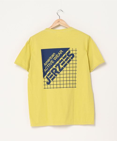 JERZEES（ジャージーズ）の「【 JERZEES / ジャージーズ 】 バックプリント ロゴ Tシャツ（Tシャツ/カットソー・メンズ・ピンク/ブルー系その他/ダークグレー/ブラック系その他/ベージュ/イエロー/オフホワイト・MEDIUM/LARGE）」の8枚目の写真