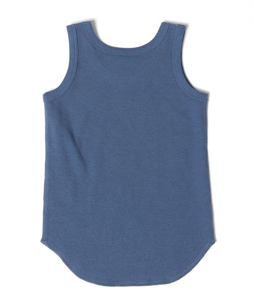 BAYFLOW（ベイフロー）の「[KIDS]ミニワッフルタンク（タンクトップ・キッズ・ホワイト/アクア/チャコール・SMALL/MEDIUM/LARGE/X-LARGE/XX-LARGE）」の12枚目の写真