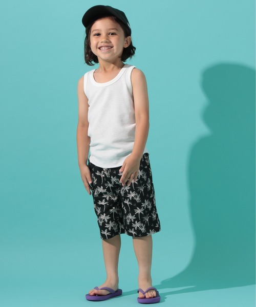 BAYFLOW（ベイフロー）の「[KIDS]ミニワッフルタンク（タンクトップ・キッズ・ホワイト/アクア/チャコール・SMALL/MEDIUM/LARGE/X-LARGE/XX-LARGE）」の15枚目の写真