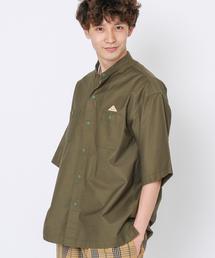 KELTY | KELTY(ケルティ)別注バンドカラー半袖シャツ(その他⇒WEB限定カラー)(シャツ/ブラウス)