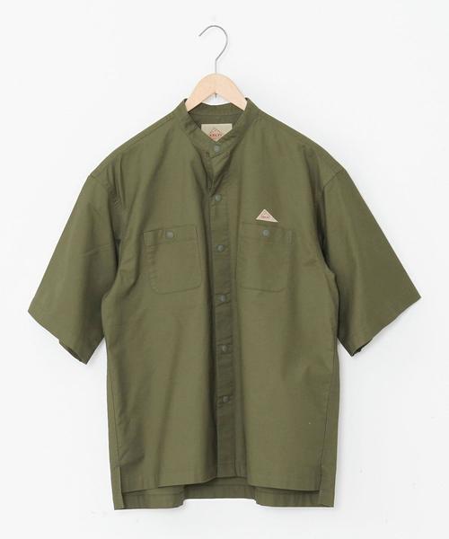 KELTY（ケルティ）の「KELTY(ケルティ)別注バンドカラー半袖シャツ(その他⇒WEB限定カラー)（シャツ/ブラウス・メンズ・ベージュ/その他1/ブラック/オリーブ・LARGE/MEDIUM/SMALL/X-LARGE）」の13枚目の写真