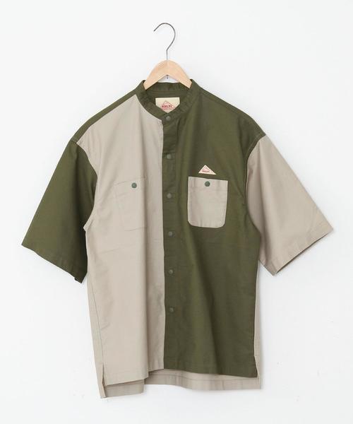 KELTY（ケルティ）の「KELTY(ケルティ)別注バンドカラー半袖シャツ(その他⇒WEB限定カラー)（シャツ/ブラウス・メンズ・ベージュ/その他1/ブラック/オリーブ・LARGE/MEDIUM/SMALL/X-LARGE）」の14枚目の写真