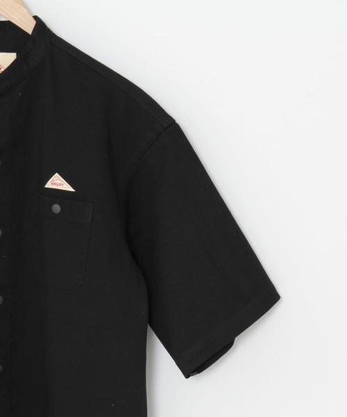 KELTY（ケルティ）の「KELTY(ケルティ)別注バンドカラー半袖シャツ(その他⇒WEB限定カラー)（シャツ/ブラウス・メンズ・ベージュ/その他1/ブラック/オリーブ・LARGE/MEDIUM/SMALL/X-LARGE）」の8枚目の写真