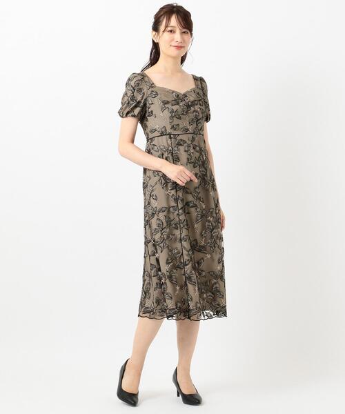 TOCCA(トッカ)の「【TOCCA LAVENDER】Leaf Gradation Embroidery ドレス(ワンピース・レディース・ピンク系7/ブラック系7・2/6/0/4)」の10枚目の写真