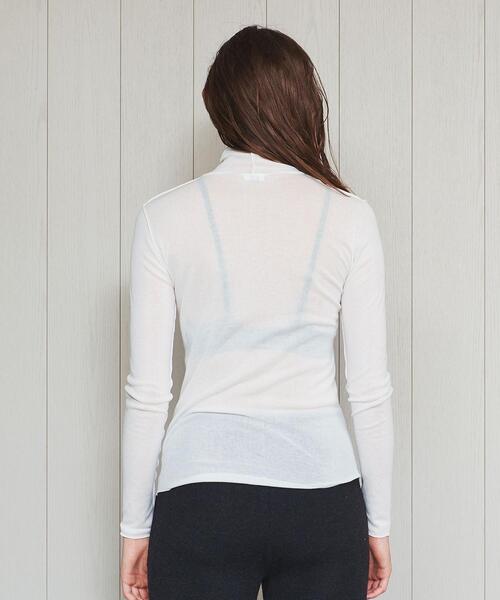 新品＜H＞SHEER CREW NECK PULLOVER/カットソー 新品＜H＞SHEER CREW NECK PULLOVER/カットソー