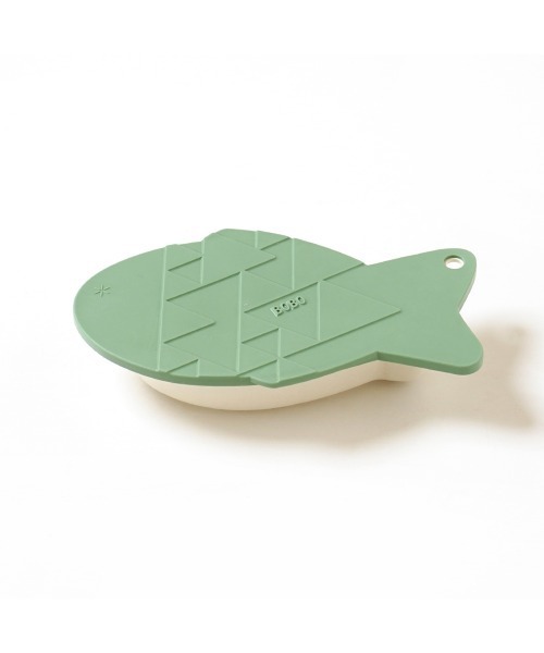 BOBO（ボボ）の「BOBO mamamanma＆go　おさかなプレートセット（マグ/哺乳瓶/お食事グッズ・キッズ・ライトカーキ/ピンク系その他・フリー）」の9枚目の写真