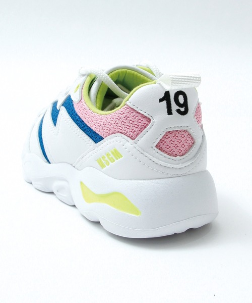 MSGM（エムエスジーエム）の「MSGM(エムエスジーエム)Kids & Junior ダットスニーカー（スニーカー・キッズ・ホワイト×ピンク/ホワイト系その他・28/29/31/33/30/32/34/35/36/38/37）」の13枚目の写真
